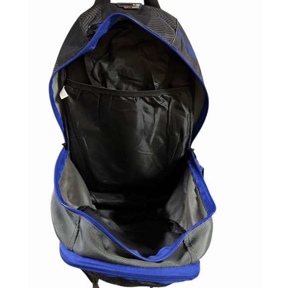 FŪL‎ Overton Backpack 20" Gray Blue Audio Port  Padded Vented Back Panel - Picture 5 of 14